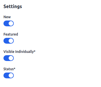 Downloadable Product Toggle Options