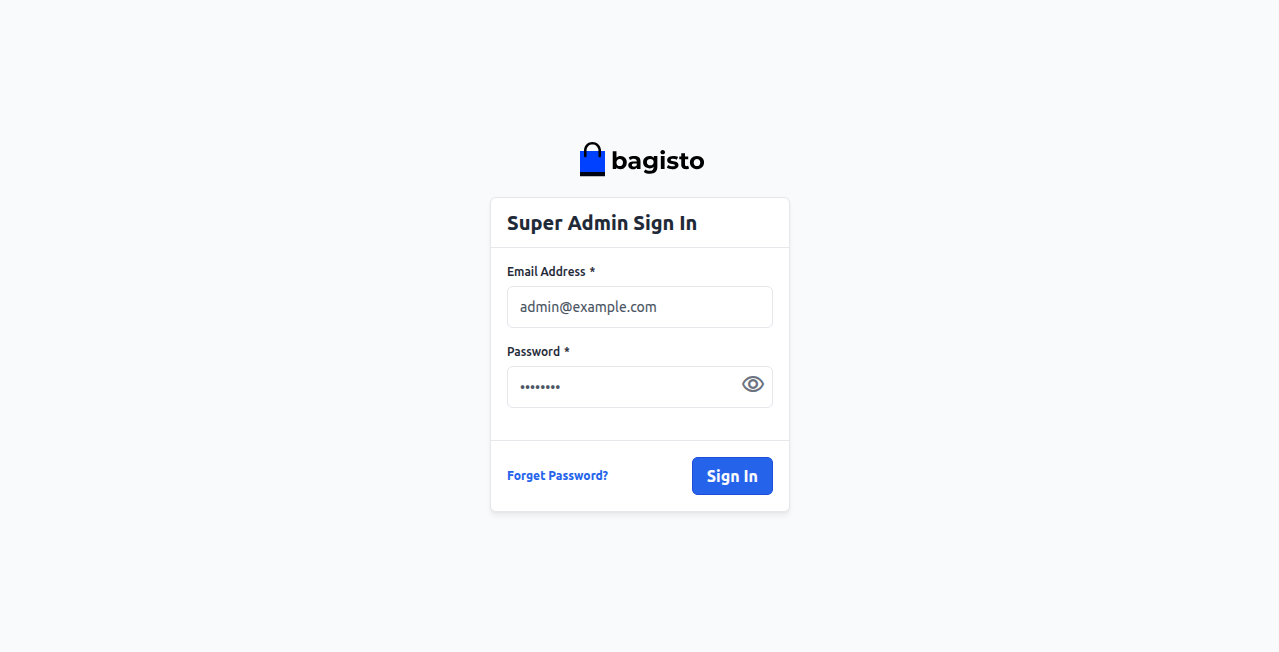 Super Admin Login