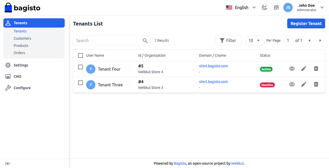 Super Admin Dashboard