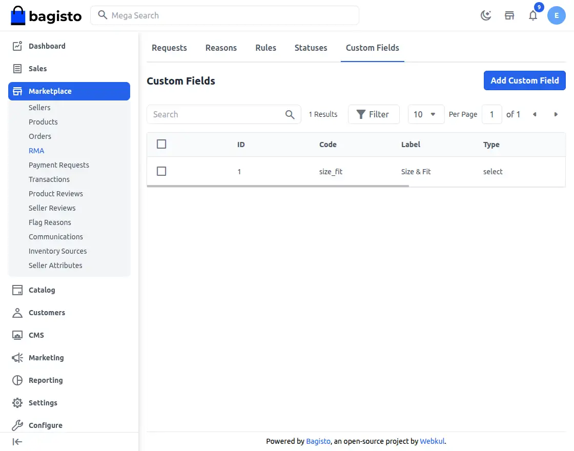 Customer Email and Password