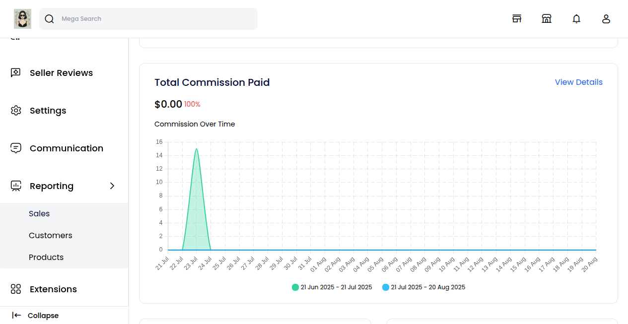 Total Commission Paid Reporting